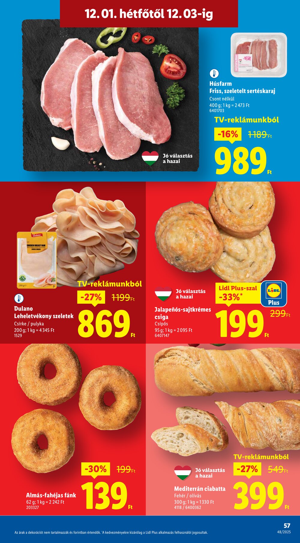 Lidl akciós újság 2025.11.27-től - 57. oldal.