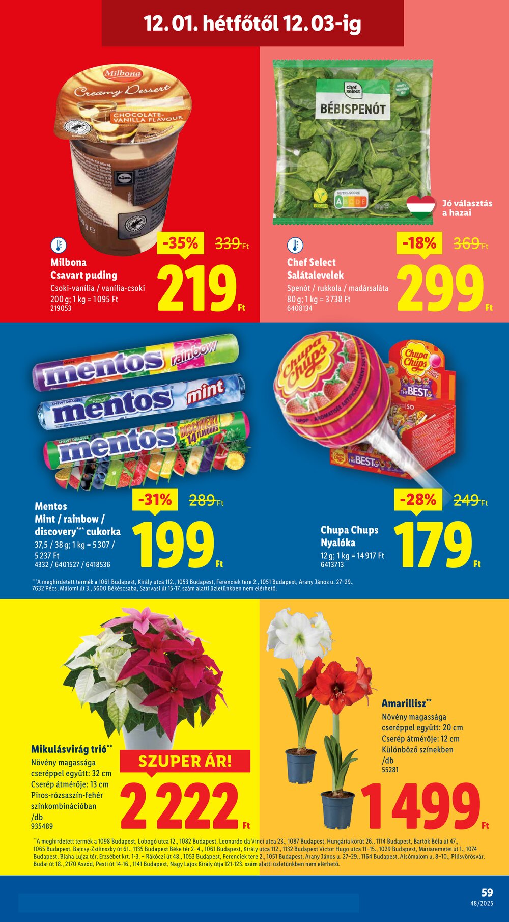Lidl akciós újság 2025.11.27-től - 59. oldal.
