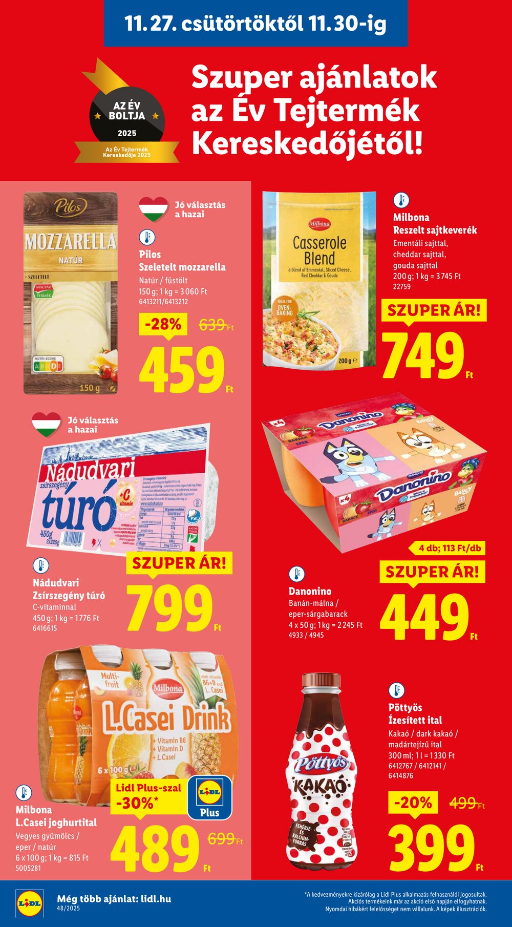 Lidl akciós újság 2025.11.27-től - 6. oldal.