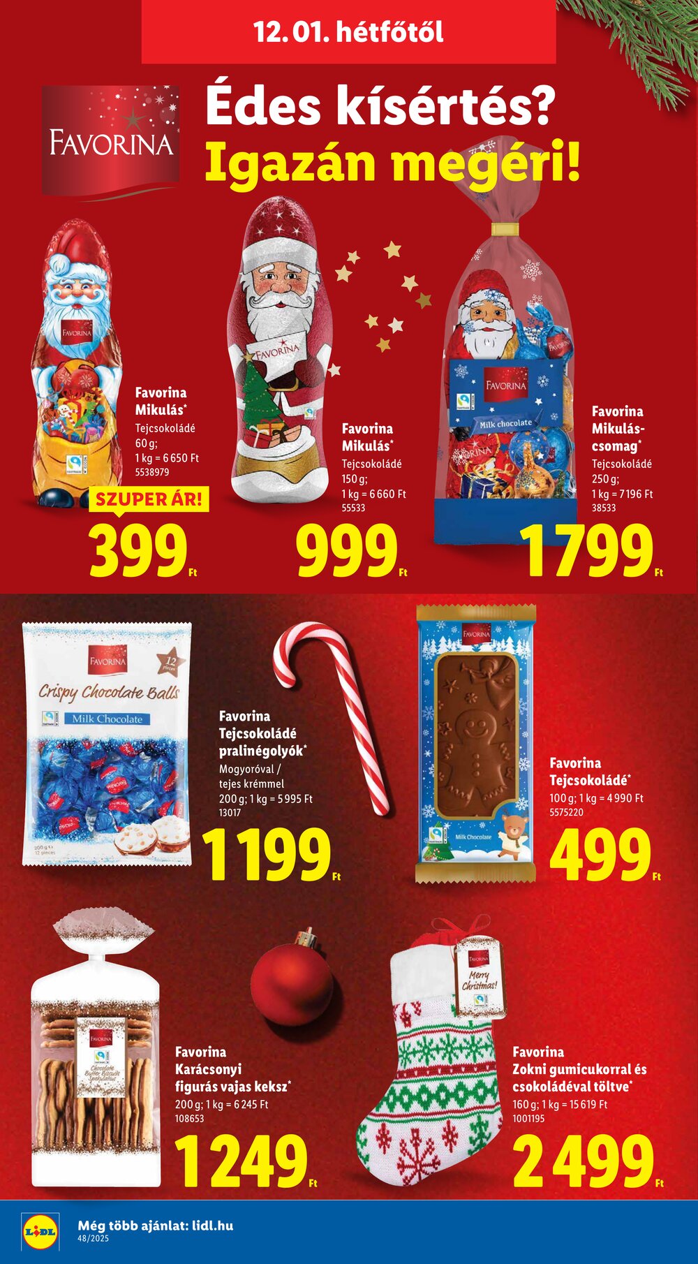 Lidl akciós újság 2025.11.27-től - 60. oldal.