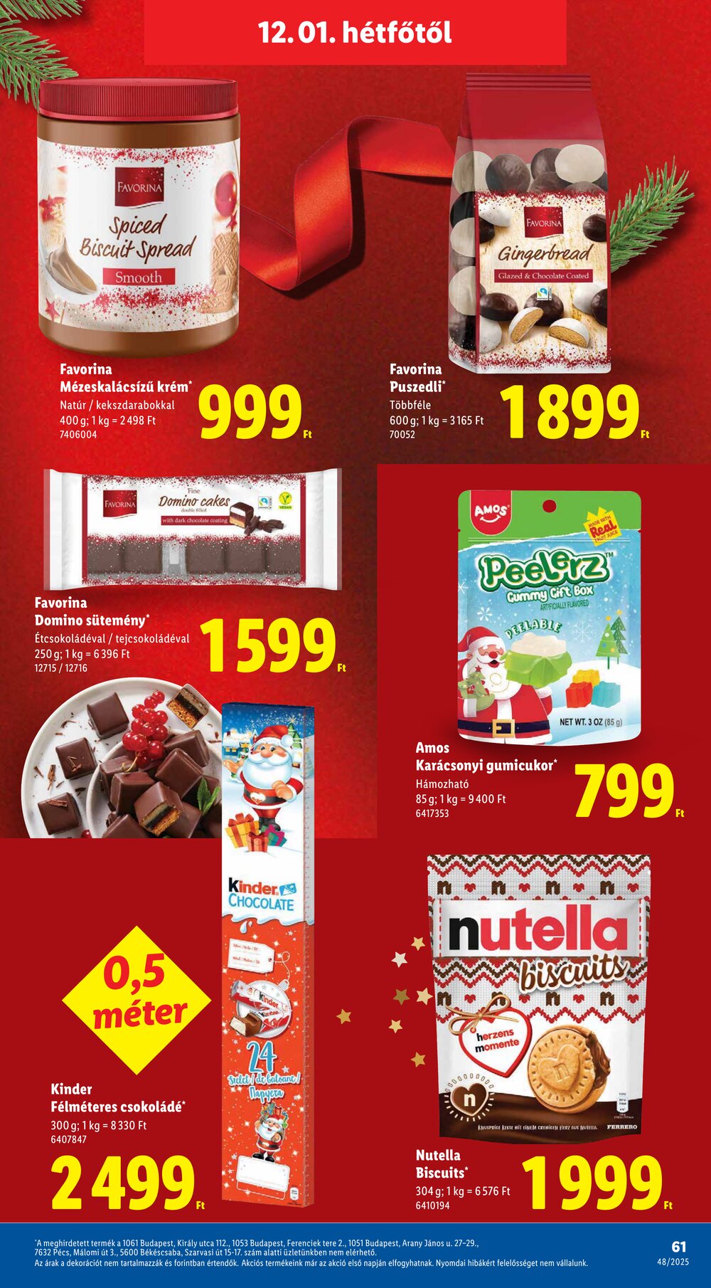 Lidl akciós újság 2025.11.27-től - 61. oldal.