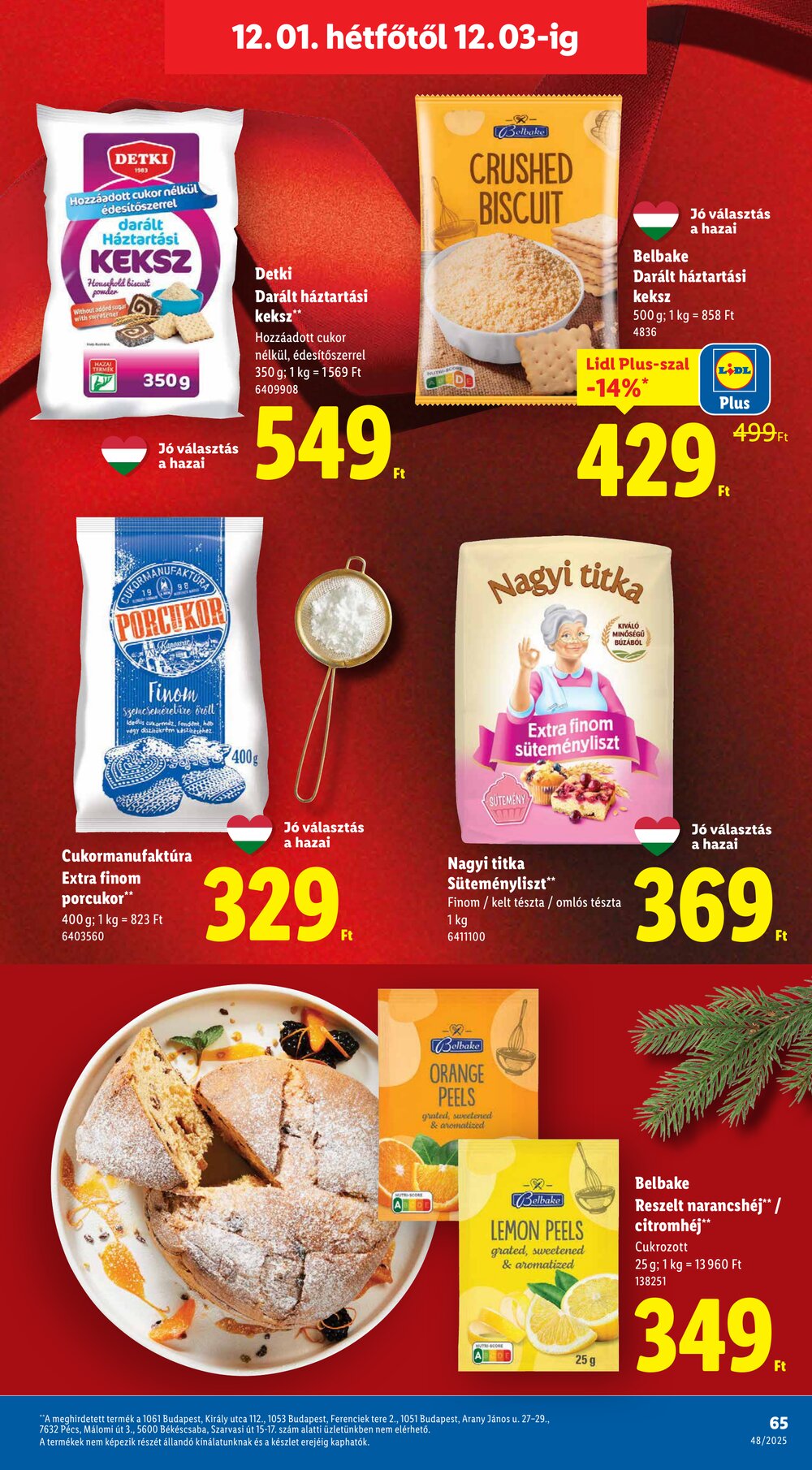 Lidl akciós újság 2025.11.27-től - 65. oldal.