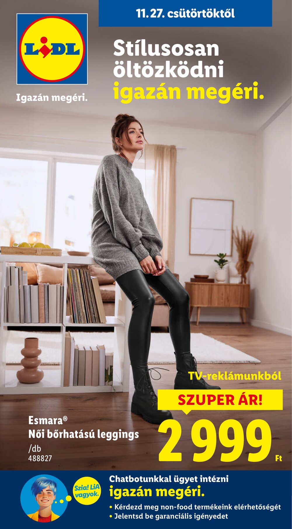 Lidl akciós újság 2025.11.27-től - 1. oldal.