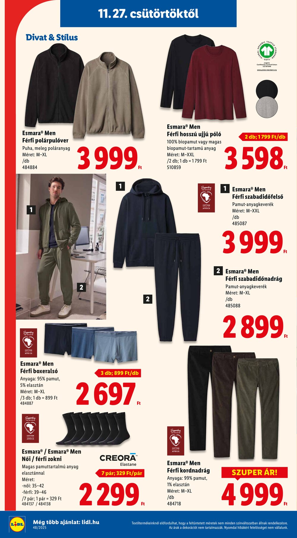 Lidl akciós újság 2025.11.27-től - 4. oldal.