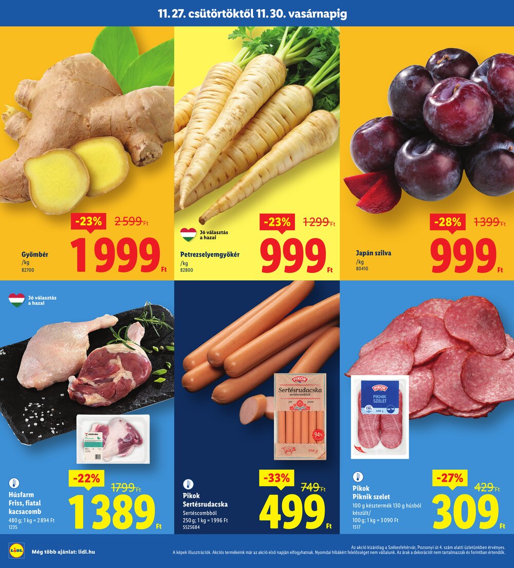 Lidl akciós újság 2025.11.27-től - 2. oldal.