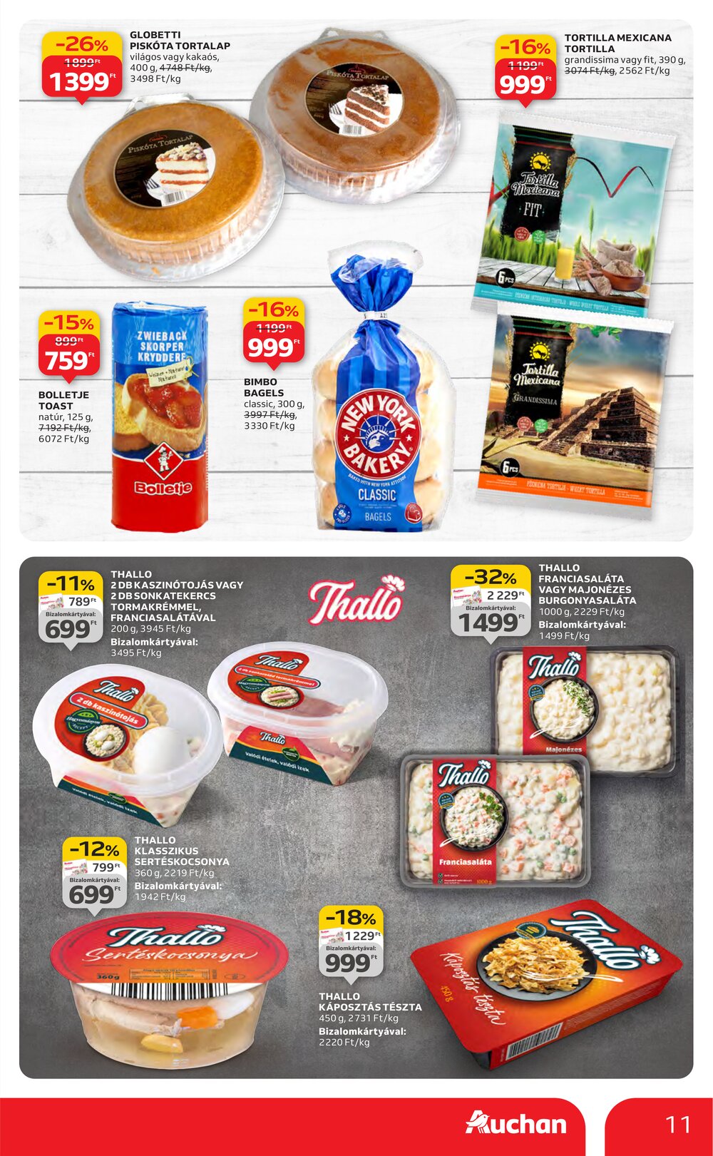 Auchan akciós újság 2025.11.27-től - 11. oldal.