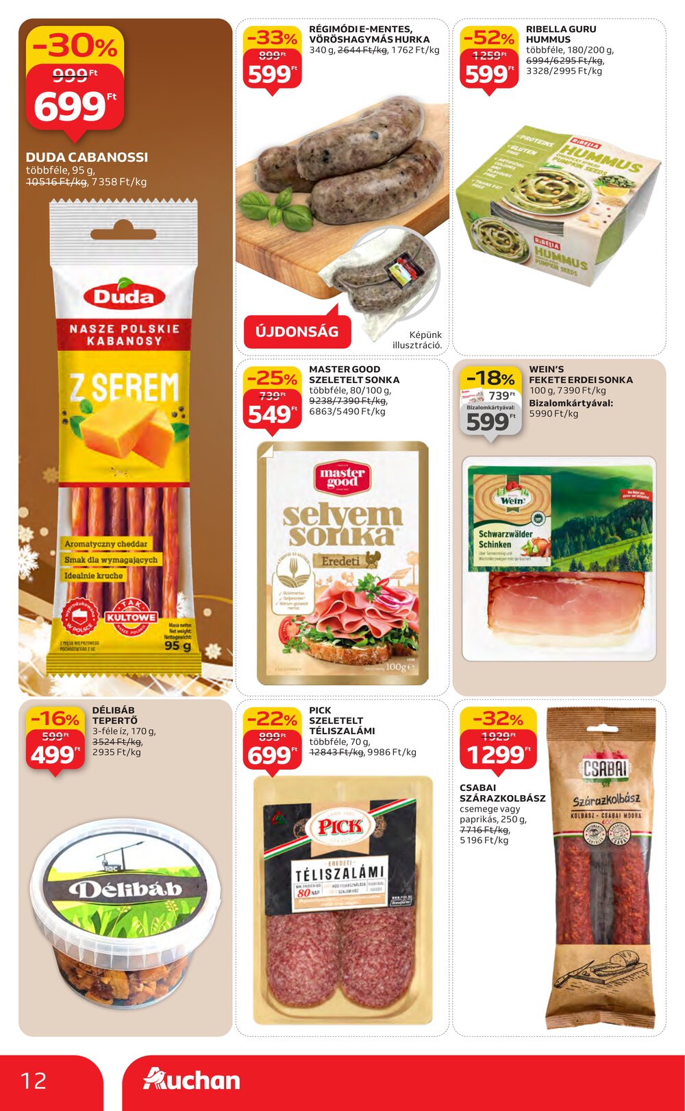 Auchan akciós újság 2025.11.27-től - 12. oldal.