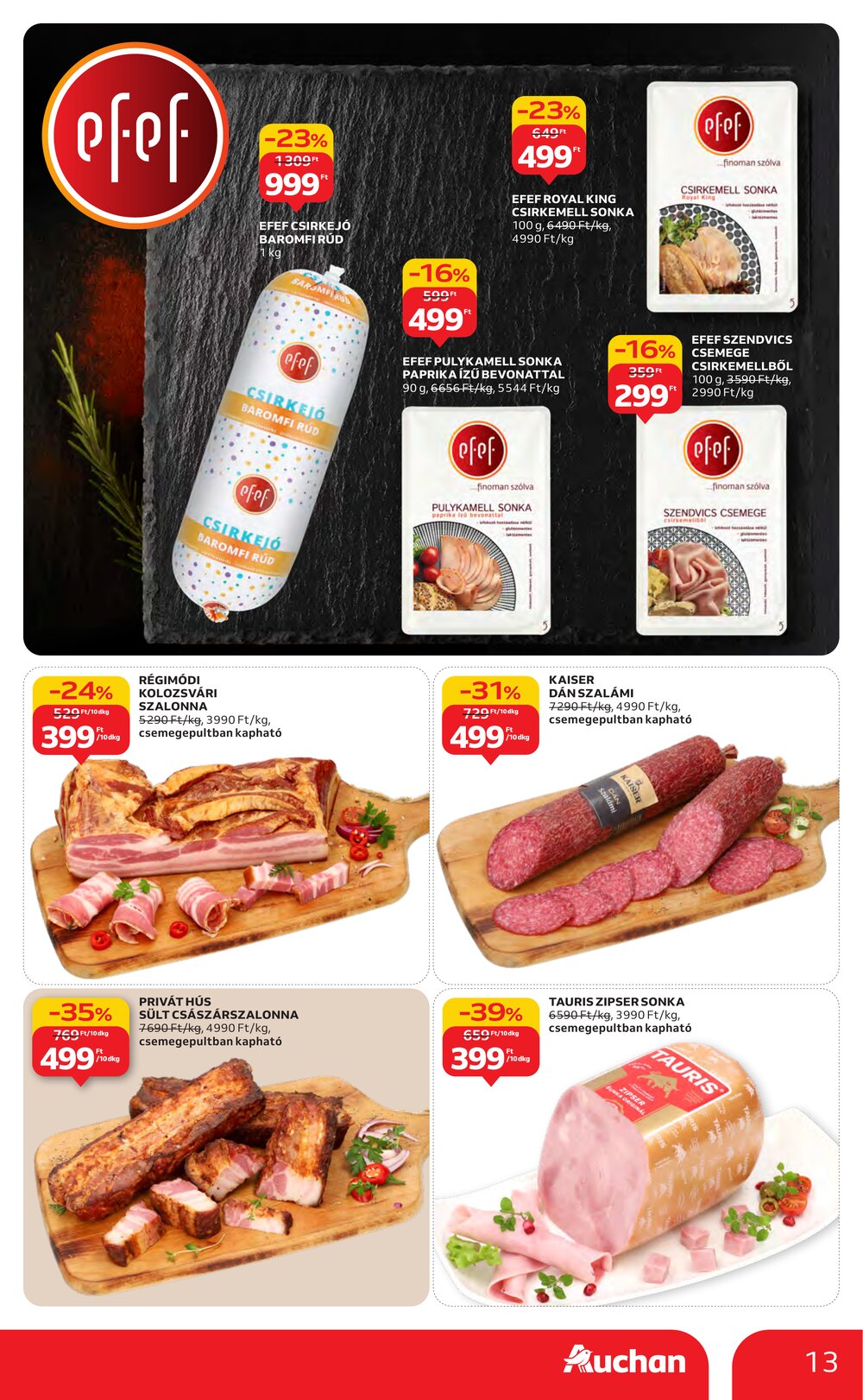 Auchan akciós újság 2025.11.27-től - 13. oldal.