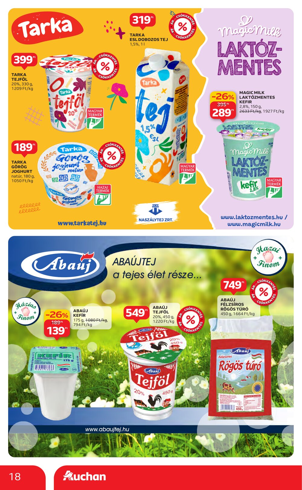 Auchan akciós újság 2025.11.27-től - 18. oldal.