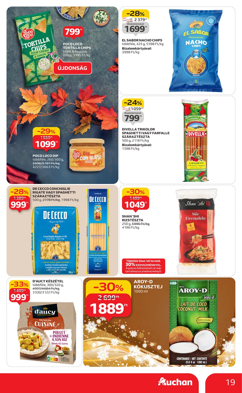Auchan akciós újság 2025.11.27-től - 19. oldal.