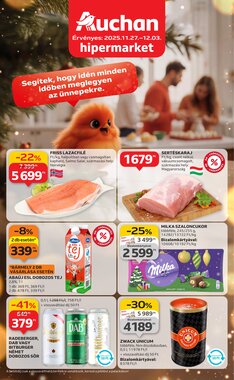 Auchan akciós újság 2025.11.27-től