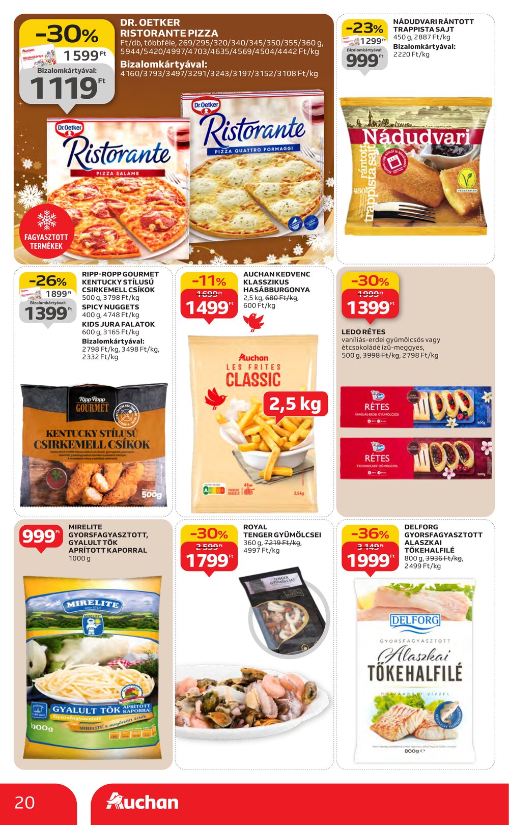 Auchan akciós újság 2025.11.27-től - 20. oldal.