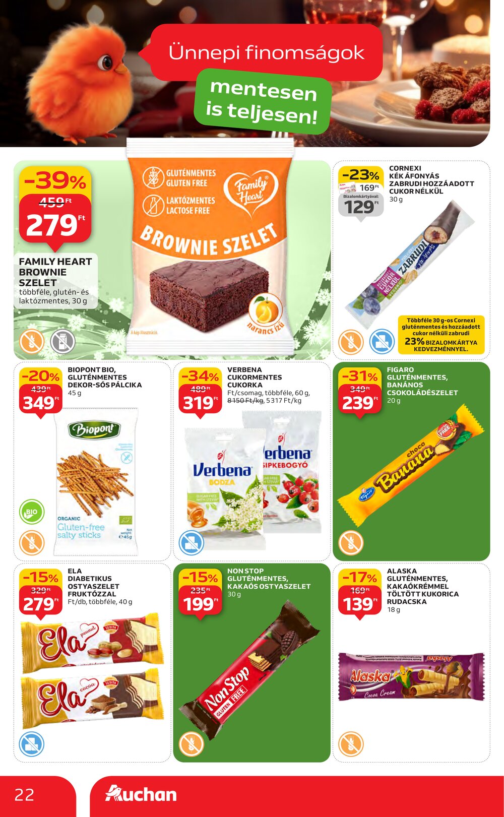 Auchan akciós újság 2025.11.27-től - 22. oldal.