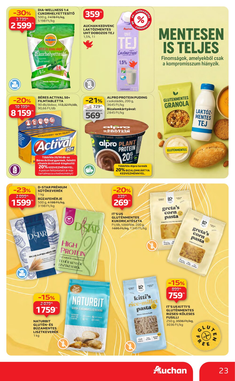 Auchan akciós újság 2025.11.27-től - 23. oldal.