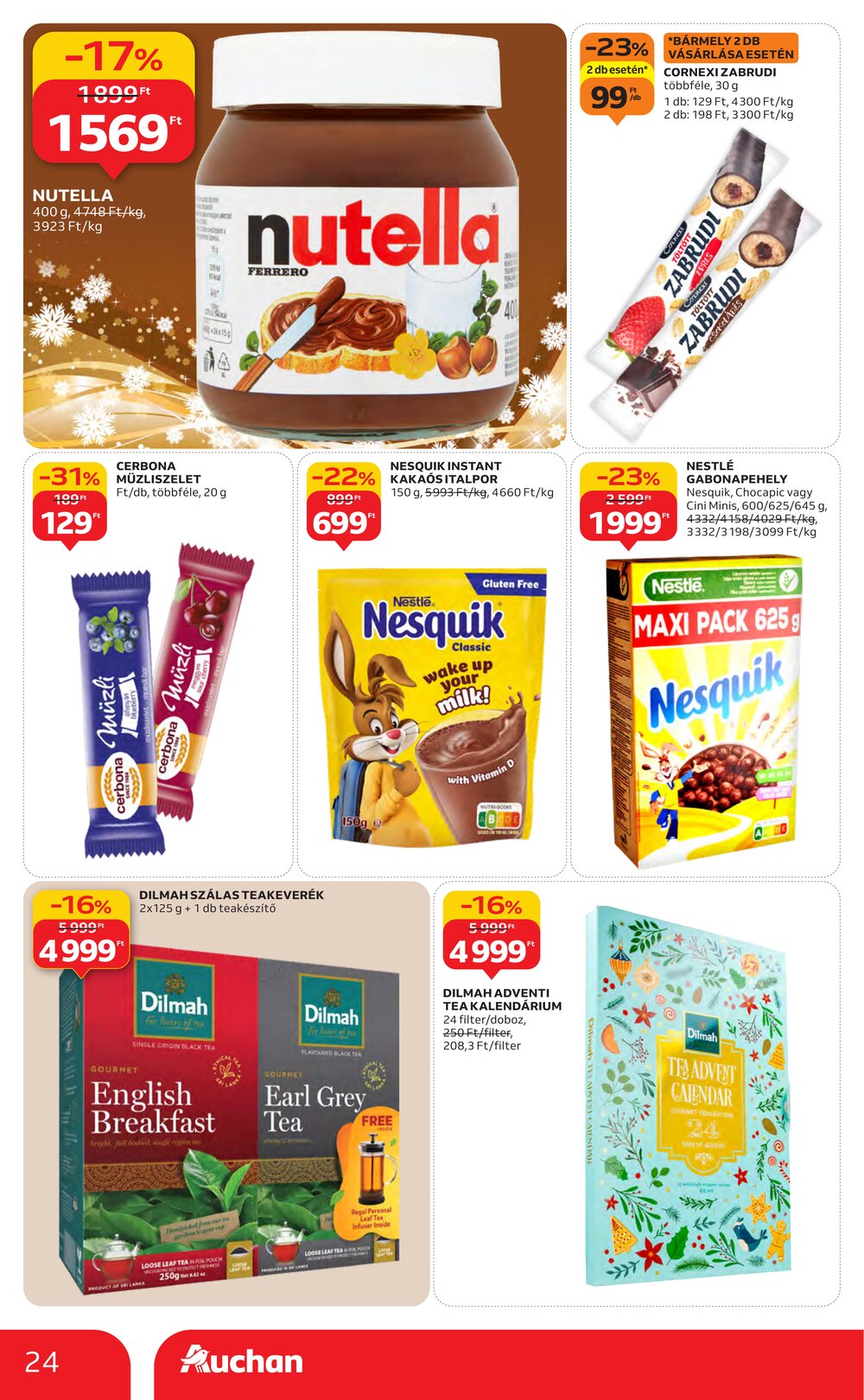 Auchan akciós újság 2025.11.27-től - 24. oldal.