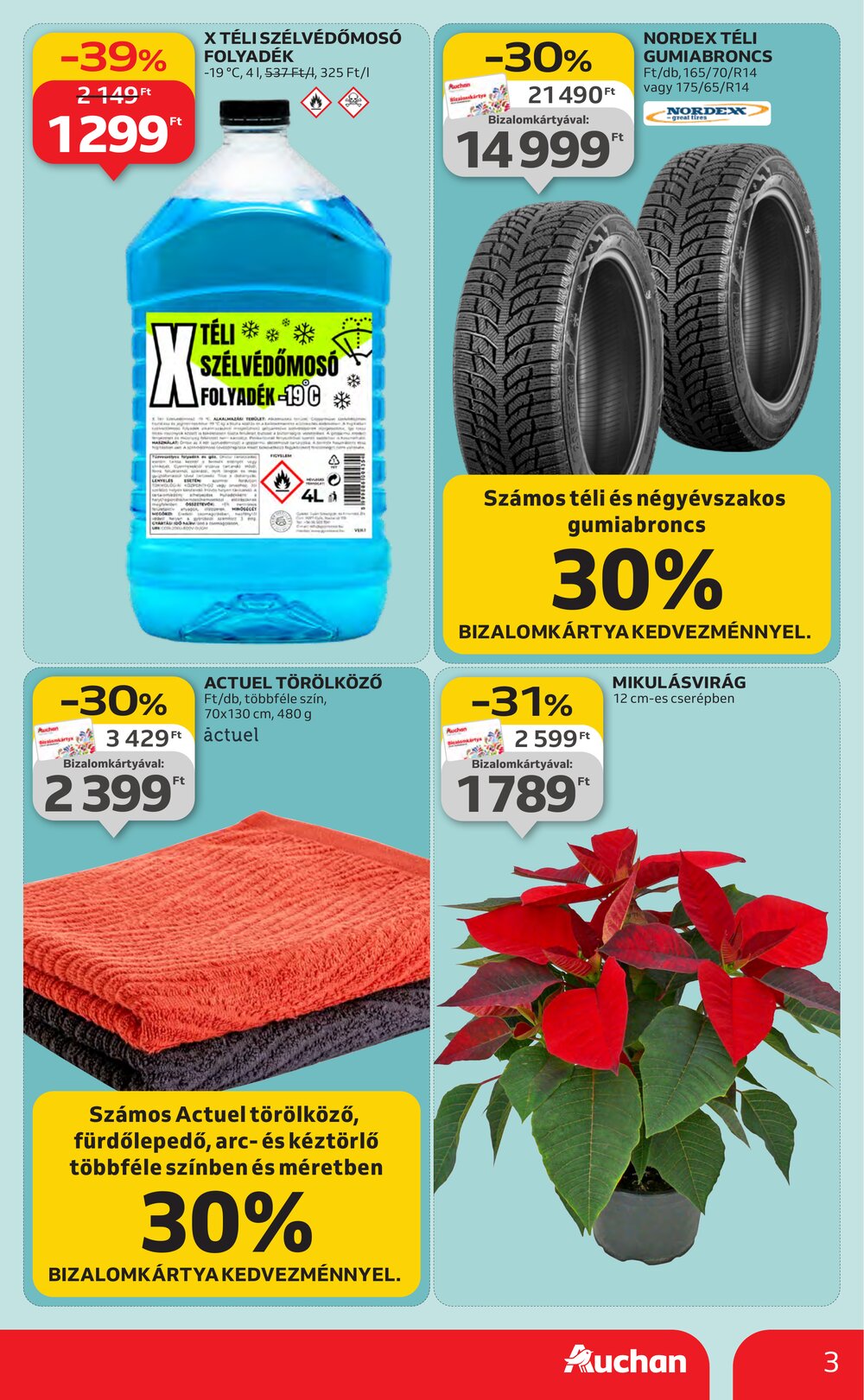 Auchan akciós újság 2025.11.27-től - 3. oldal.