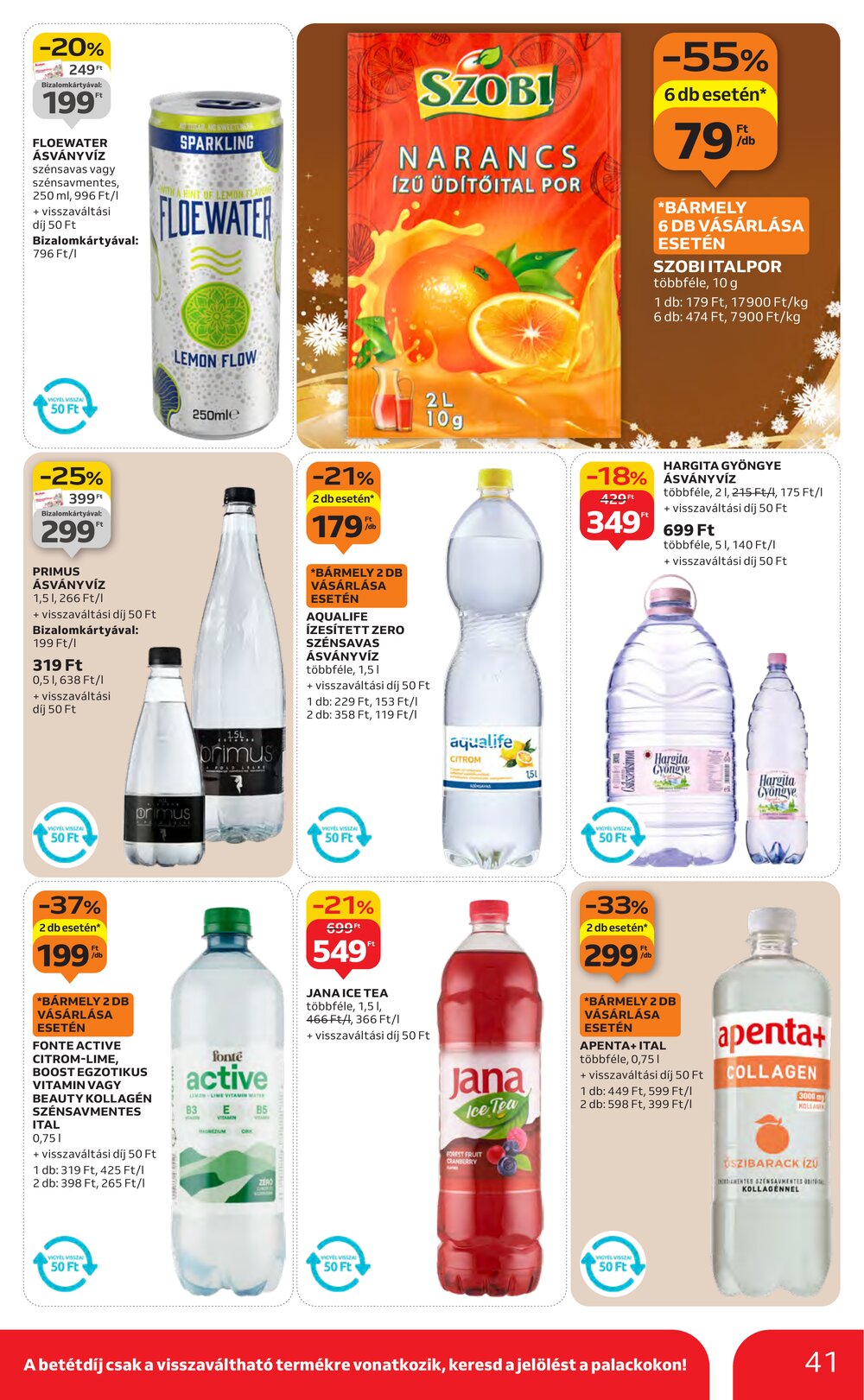 Auchan akciós újság 2025.11.27-től - 41. oldal.