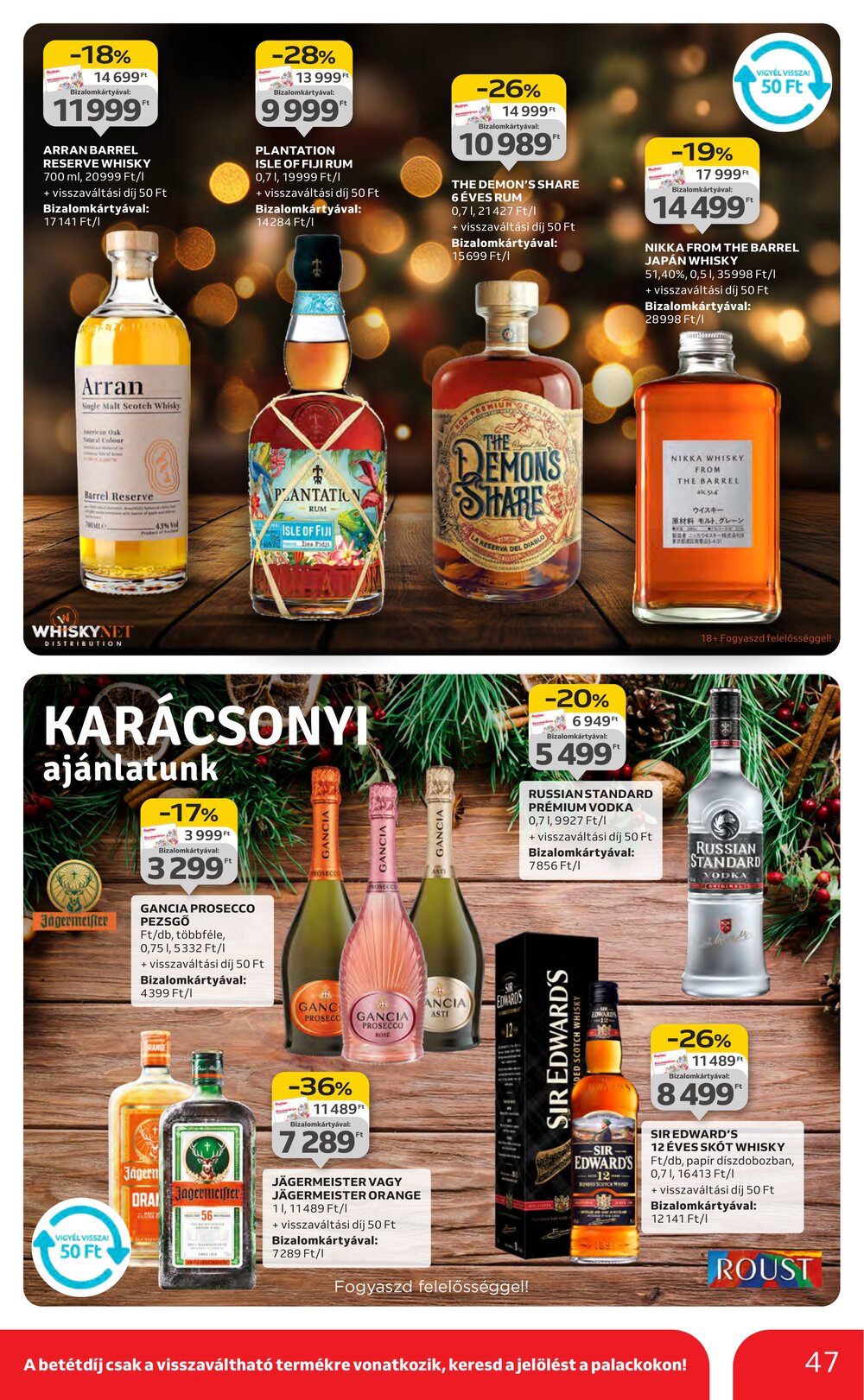 Auchan akciós újság 2025.11.27-től - 47. oldal.