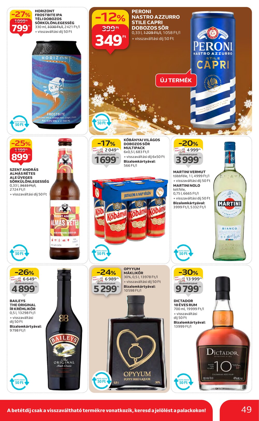 Auchan akciós újság 2025.11.27-től - 49. oldal.