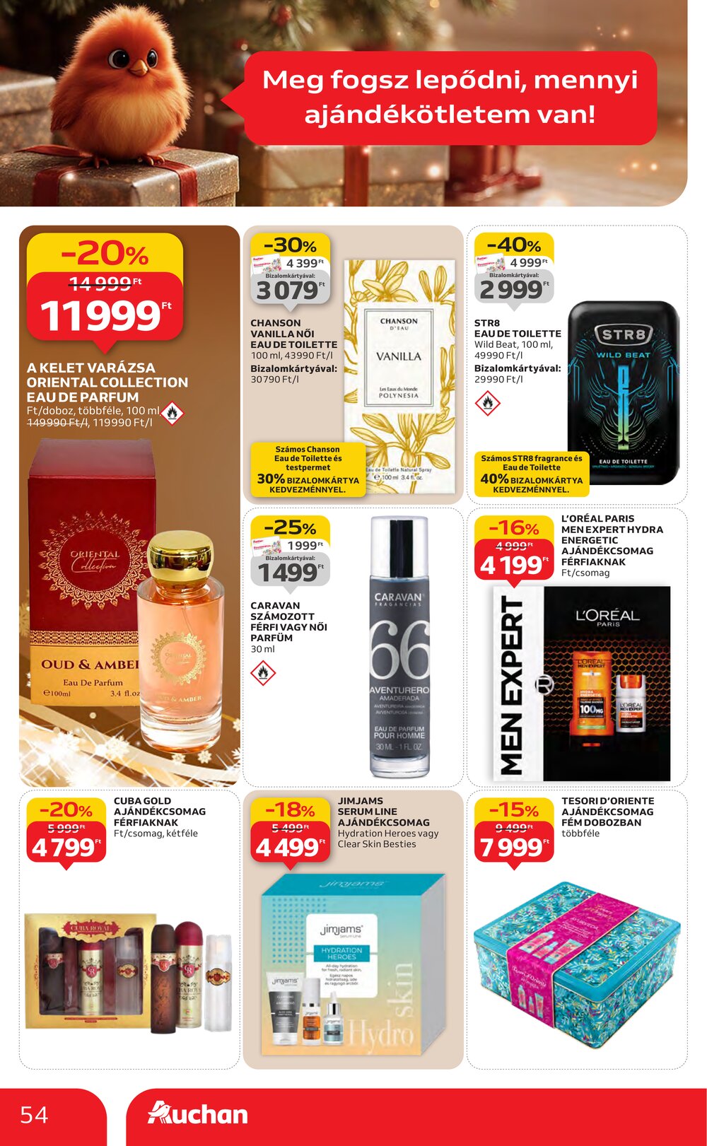 Auchan akciós újság 2025.11.27-től - 54. oldal.