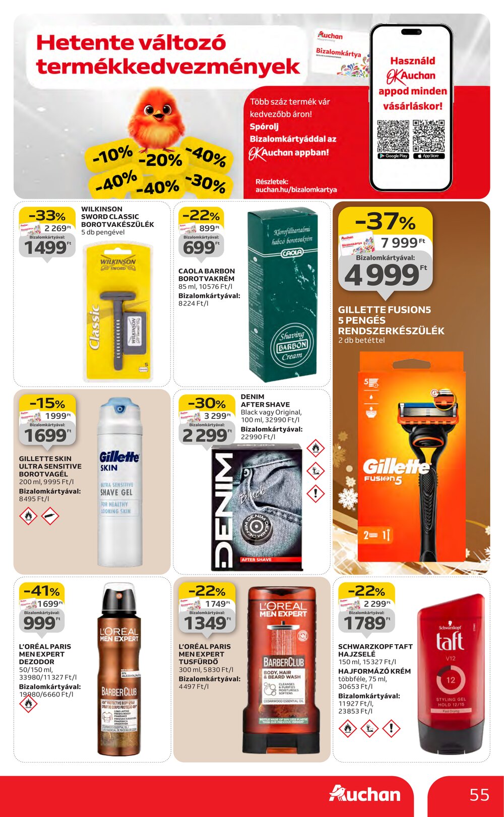 Auchan akciós újság 2025.11.27-től - 55. oldal.