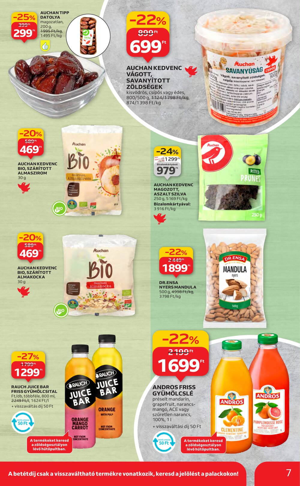 Auchan akciós újság 2025.11.27-től - 7. oldal.