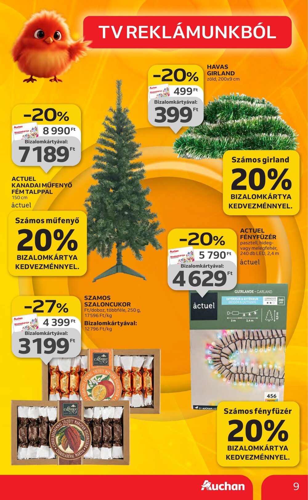 Auchan akciós újság 2025.11.27-től - 9. oldal.