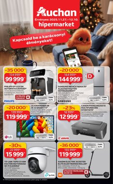 Auchan akciós újság 2025.11.27-től
