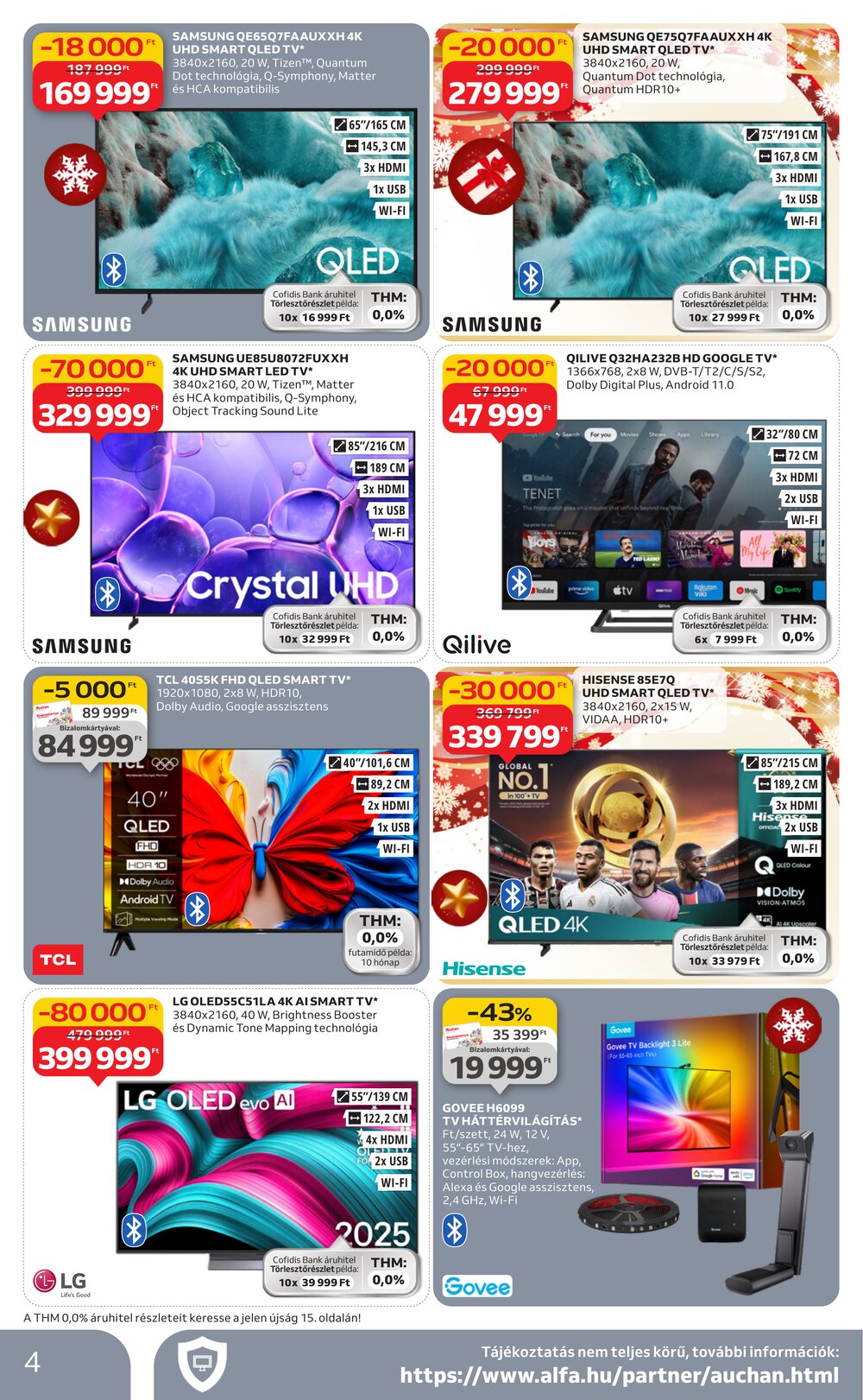 Auchan akciós újság 2025.11.27-től - 4. oldal.