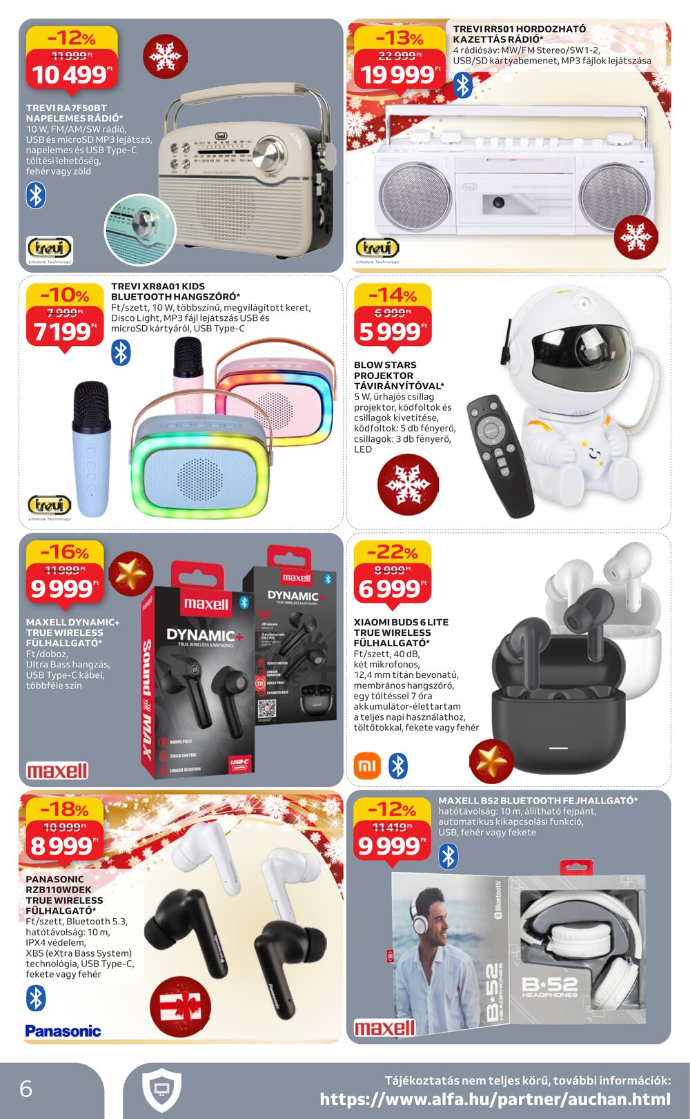 Auchan akciós újság 2025.11.27-től - 6. oldal.