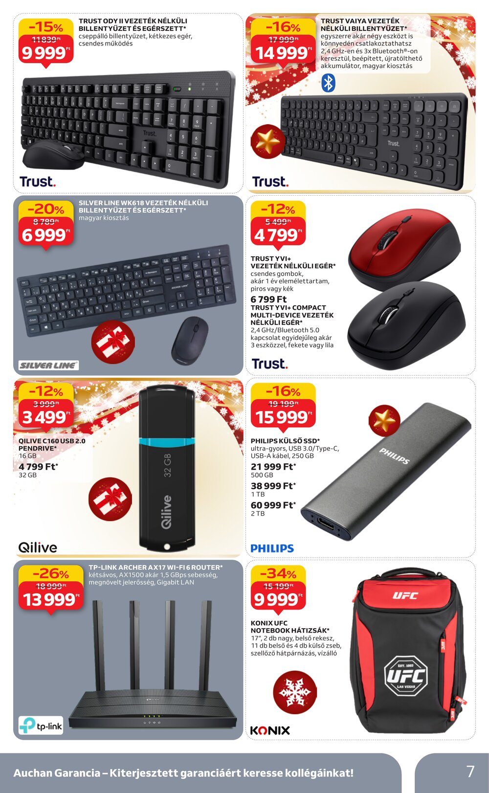 Auchan akciós újság 2025.11.27-től - 7. oldal.