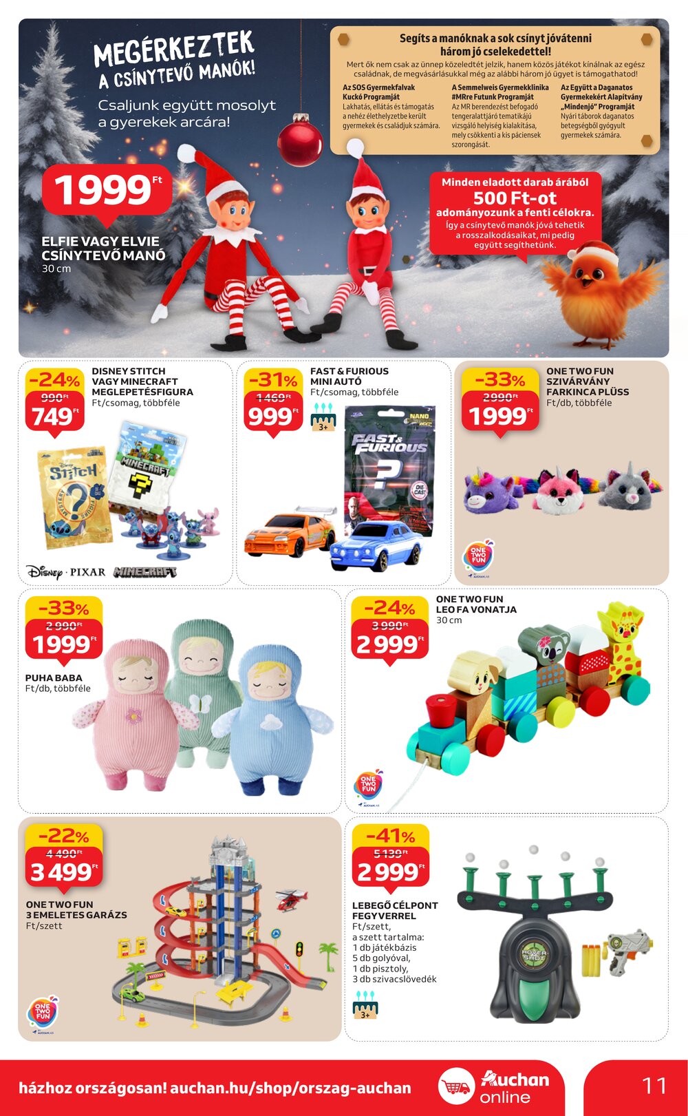 Auchan akciós újság 2025.11.27-től - 11. oldal.