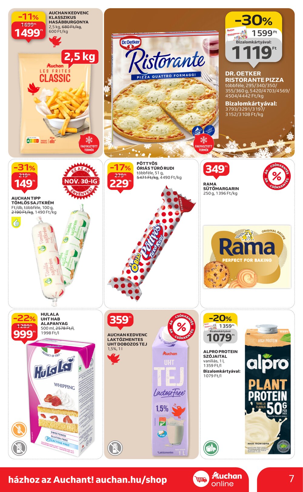 Auchan akciós újság 2025.11.27-től - 7. oldal.