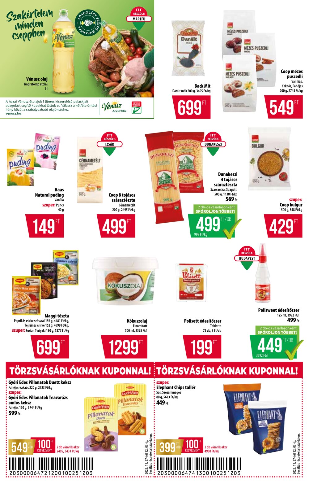Coop akciós újság 2025.11.27-től - 9. oldal.