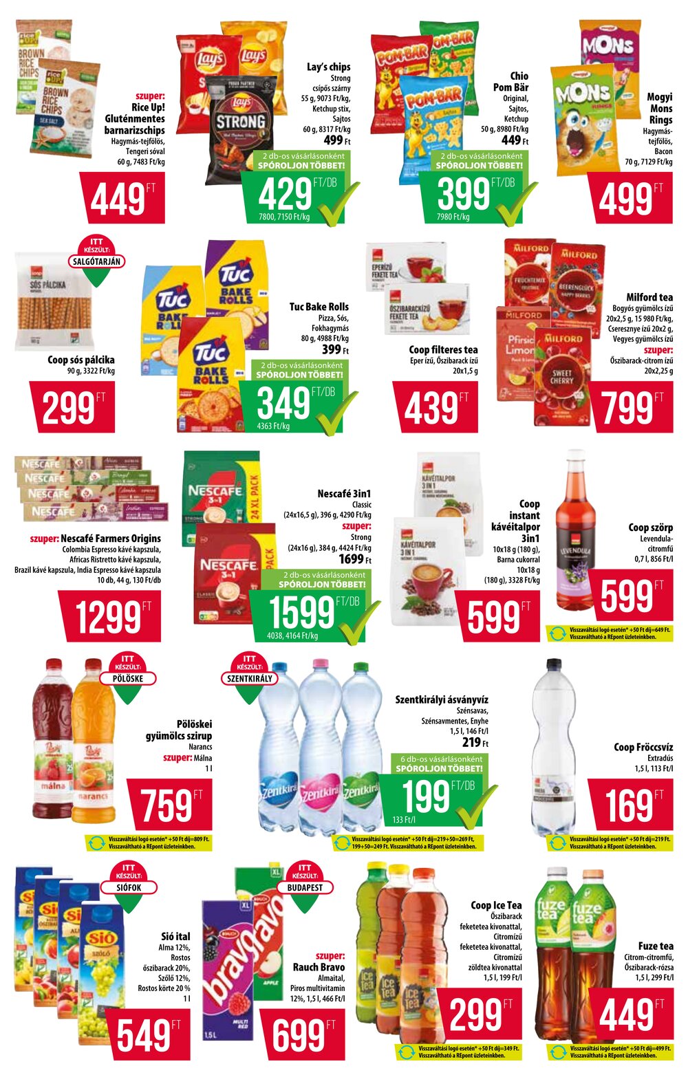 Coop akciós újság 2025.11.27-től - 10. oldal.