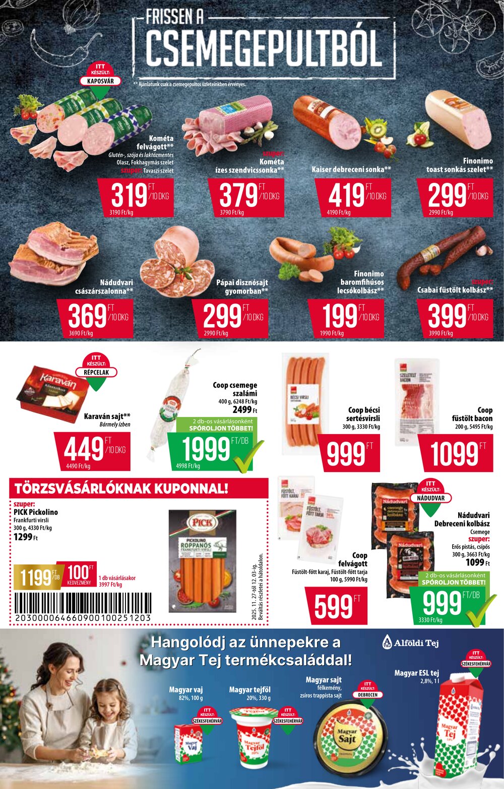 Coop akciós újság 2025.11.27-től - 2. oldal.