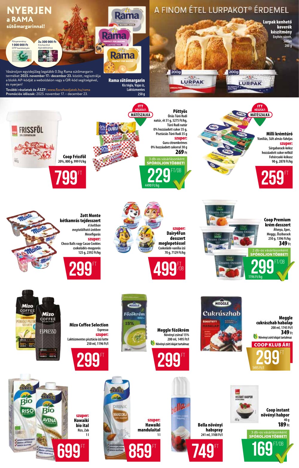 Coop akciós újság 2025.11.27-től - 3. oldal.