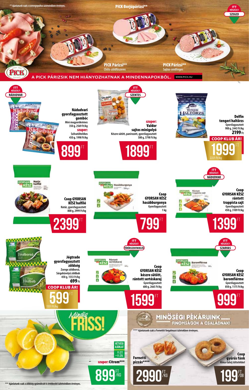 Coop akciós újság 2025.11.27-től - 5. oldal.