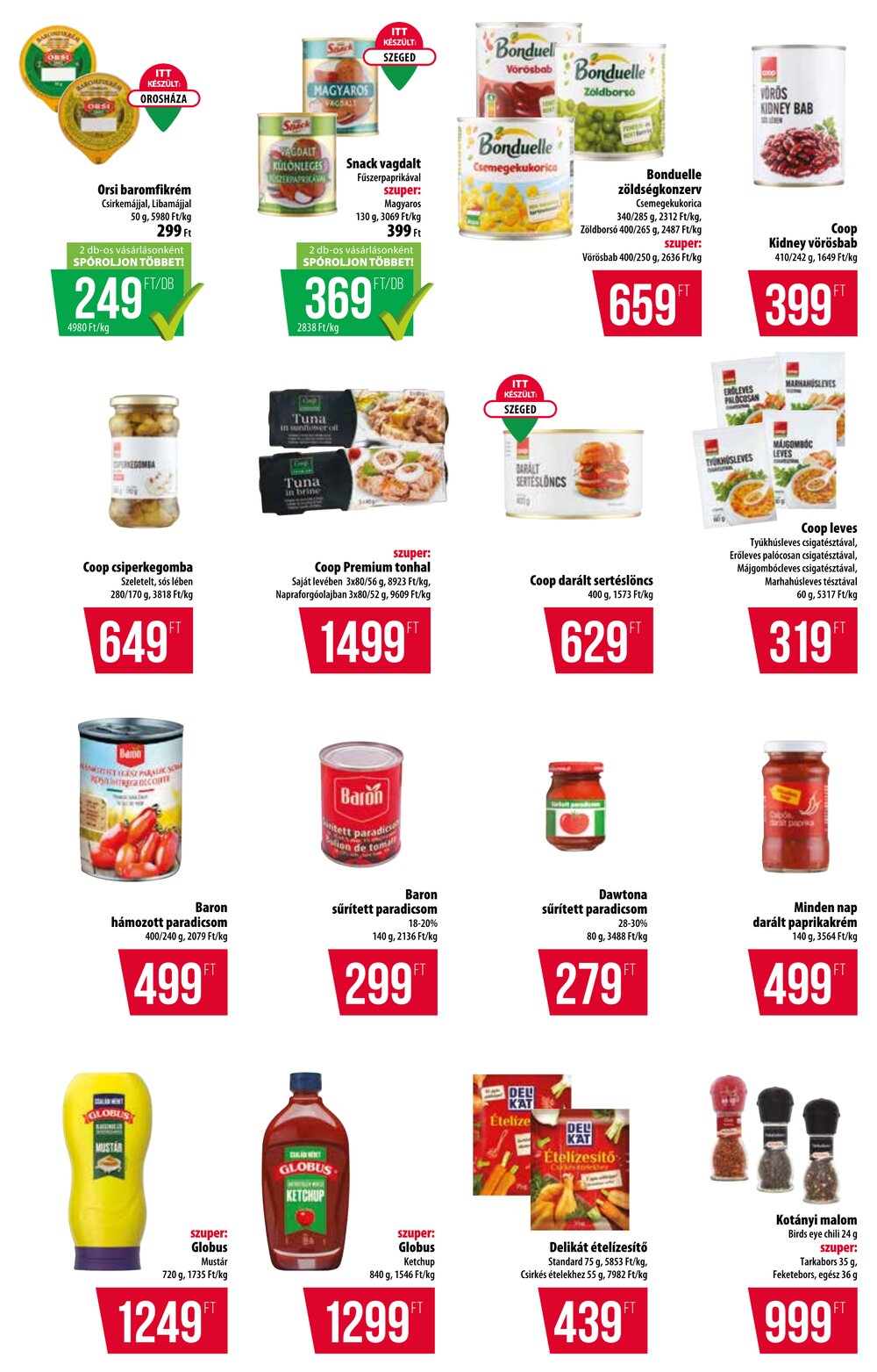 Coop akciós újság 2025.11.27-től - 8. oldal.