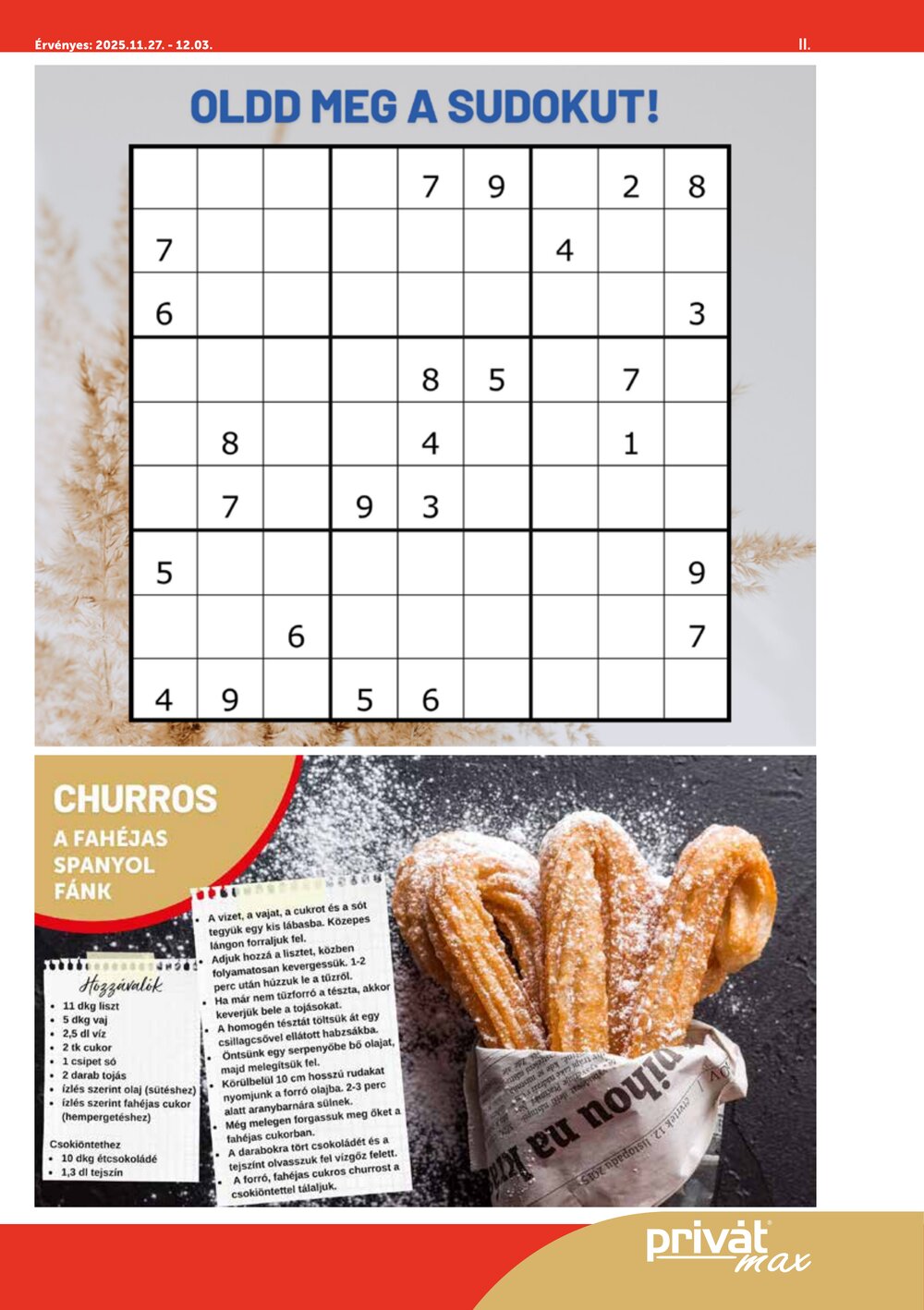 Privát akciós újság 2025.11.27-től - 11. oldal.