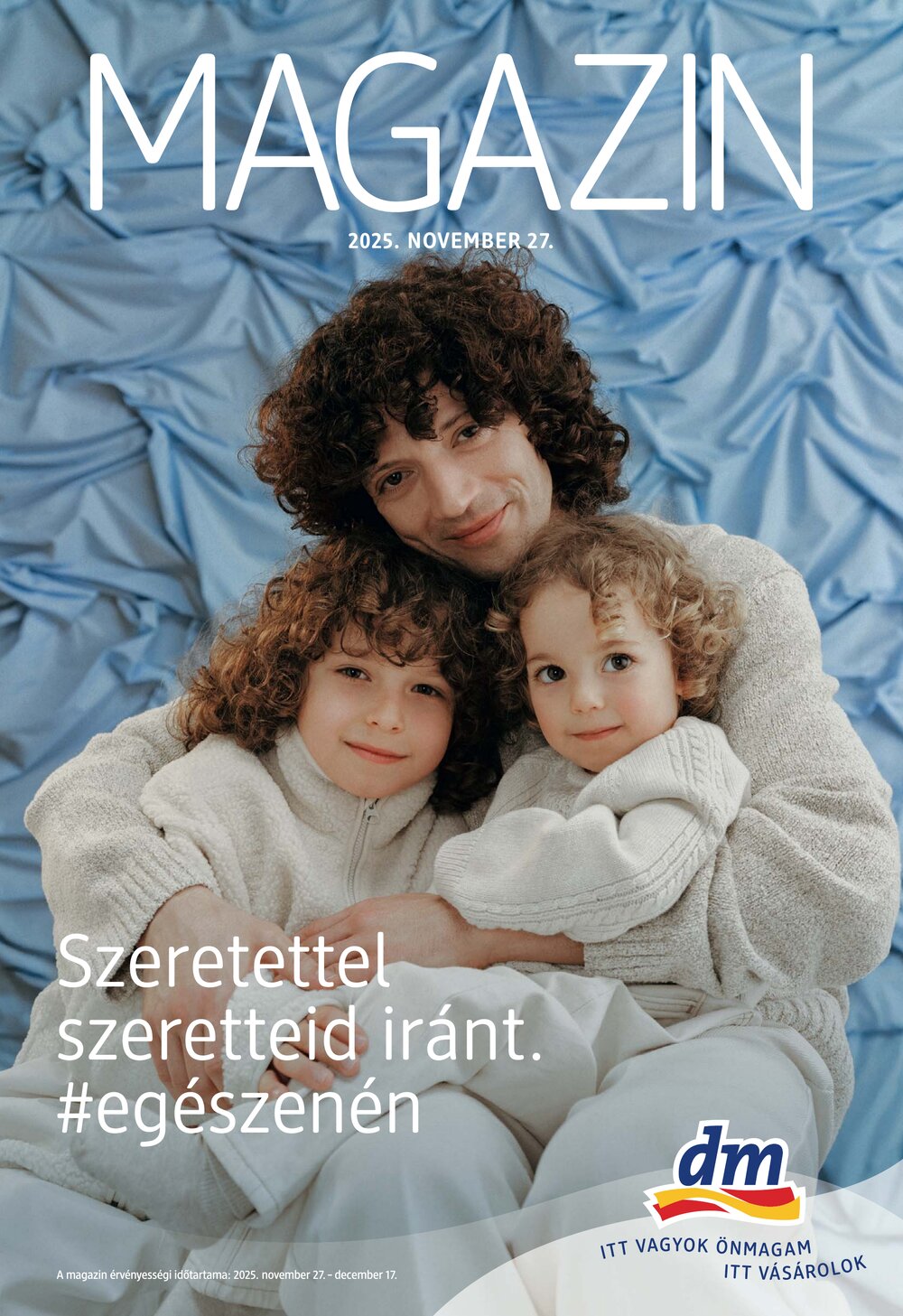 DM drogéria akciós újság 2025.11.27-től - 1. oldal.