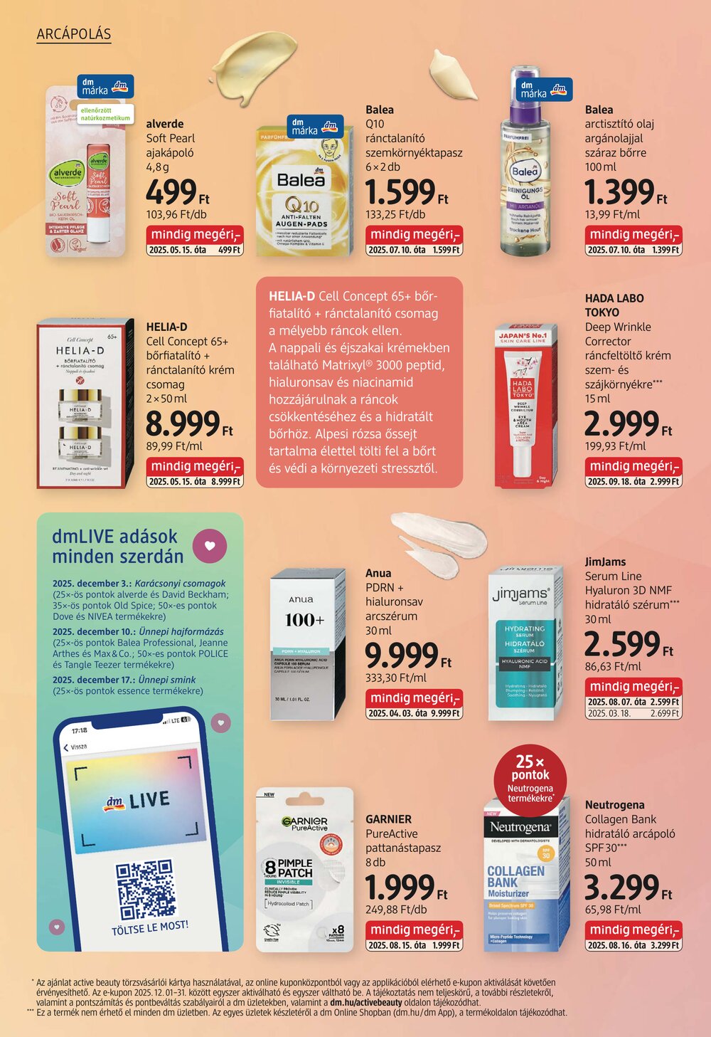 DM drogéria akciós újság 2025.11.27-től - 16. oldal.
