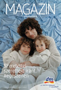 DM drogéria akciós újság 2025.11.27-től