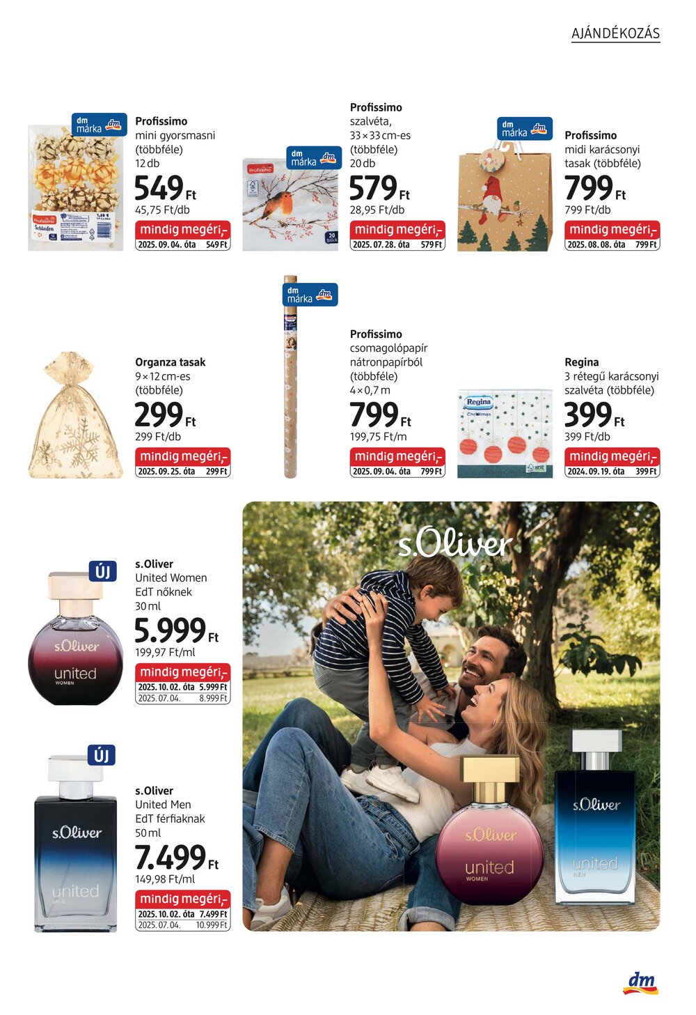DM drogéria akciós újság 2025.11.27-től - 7. oldal.