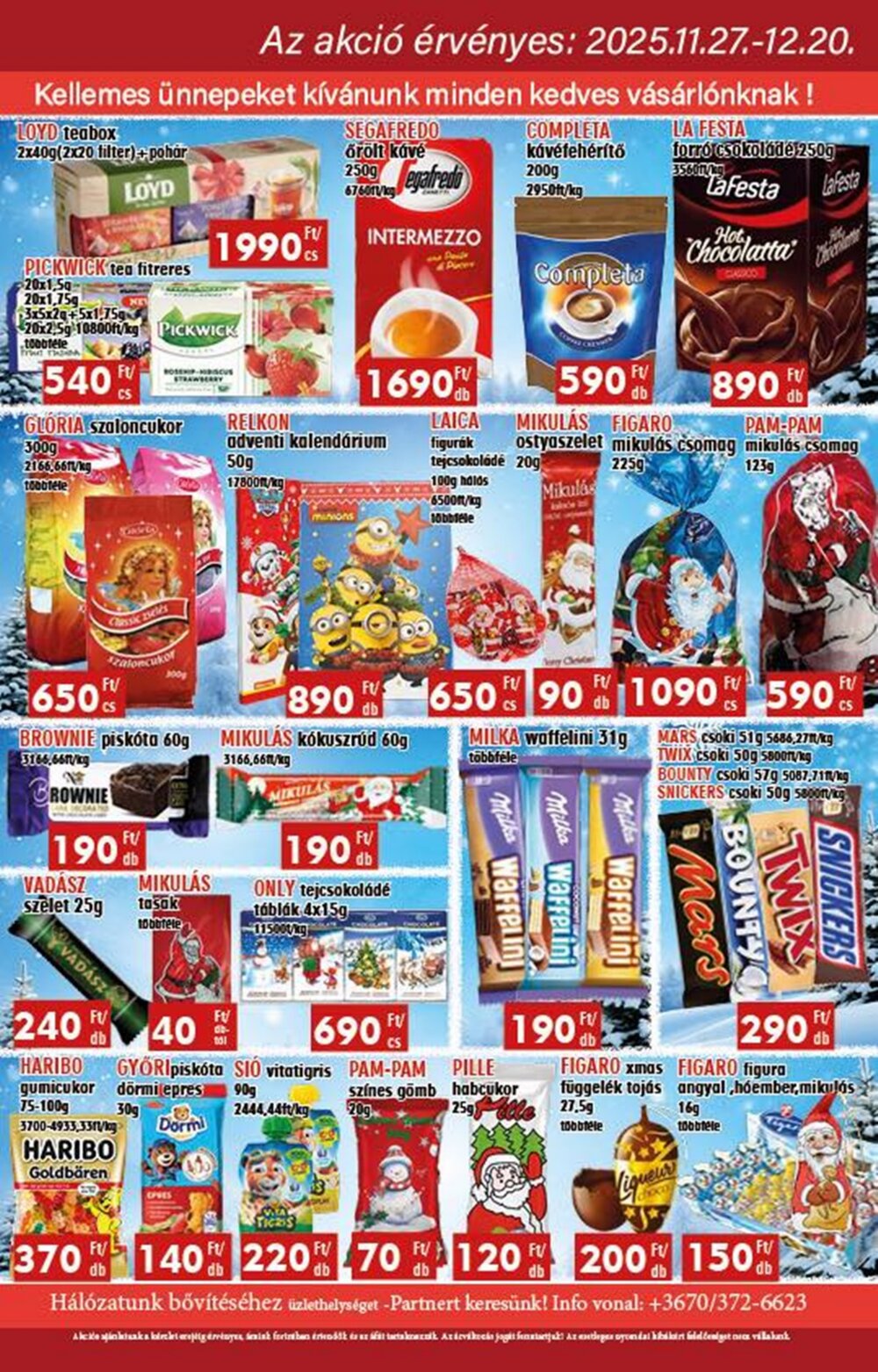 Family Market akciós újság 2025.11.27-től - 2. oldal.
