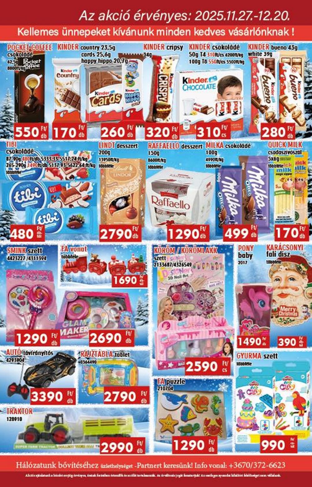 Family Market akciós újság 2025.11.27-től - 3. oldal.