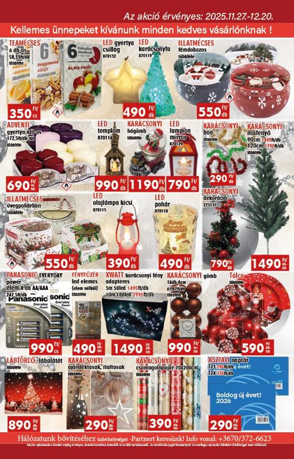 Family Market akciós újság 2025.11.27-től - 4. oldal.