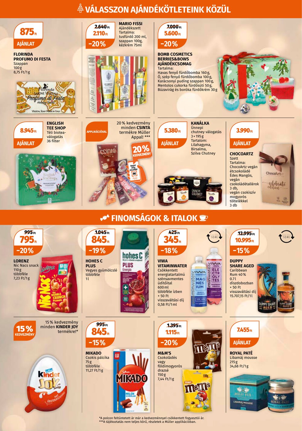 Müller drogéria akciós újság 2025.12.01-től - 12. oldal.
