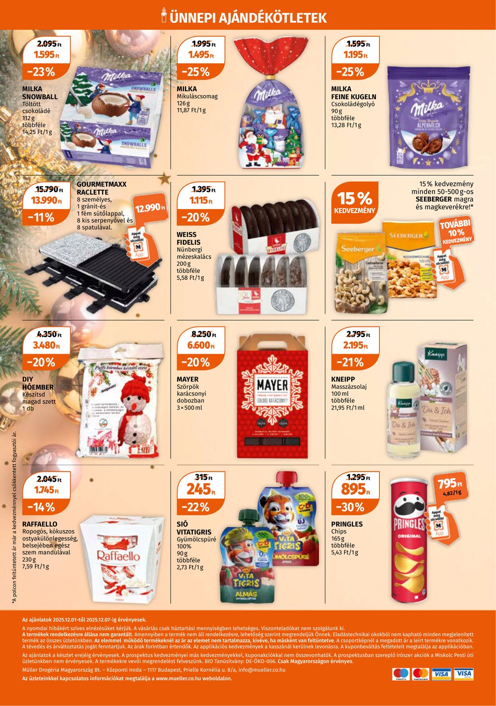 Müller drogéria akciós újság 2025.12.01-től - 14. oldal.