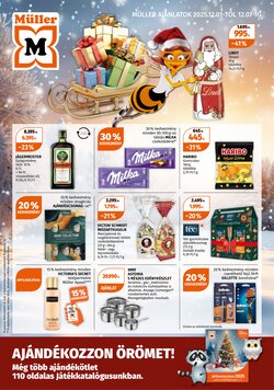 Müller drogéria akciós újság 2025.12.01-től